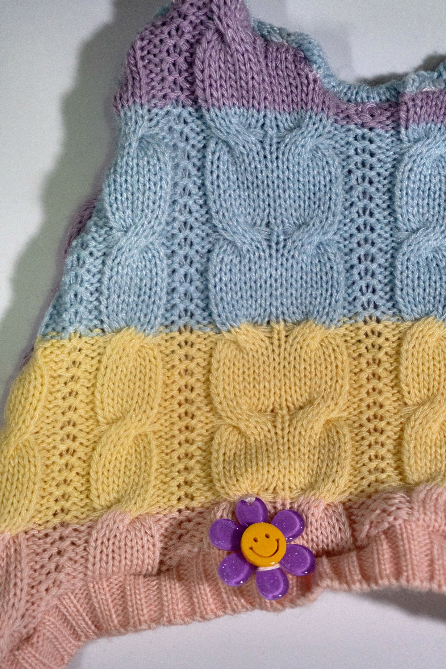 Gorro pastel con orejitas