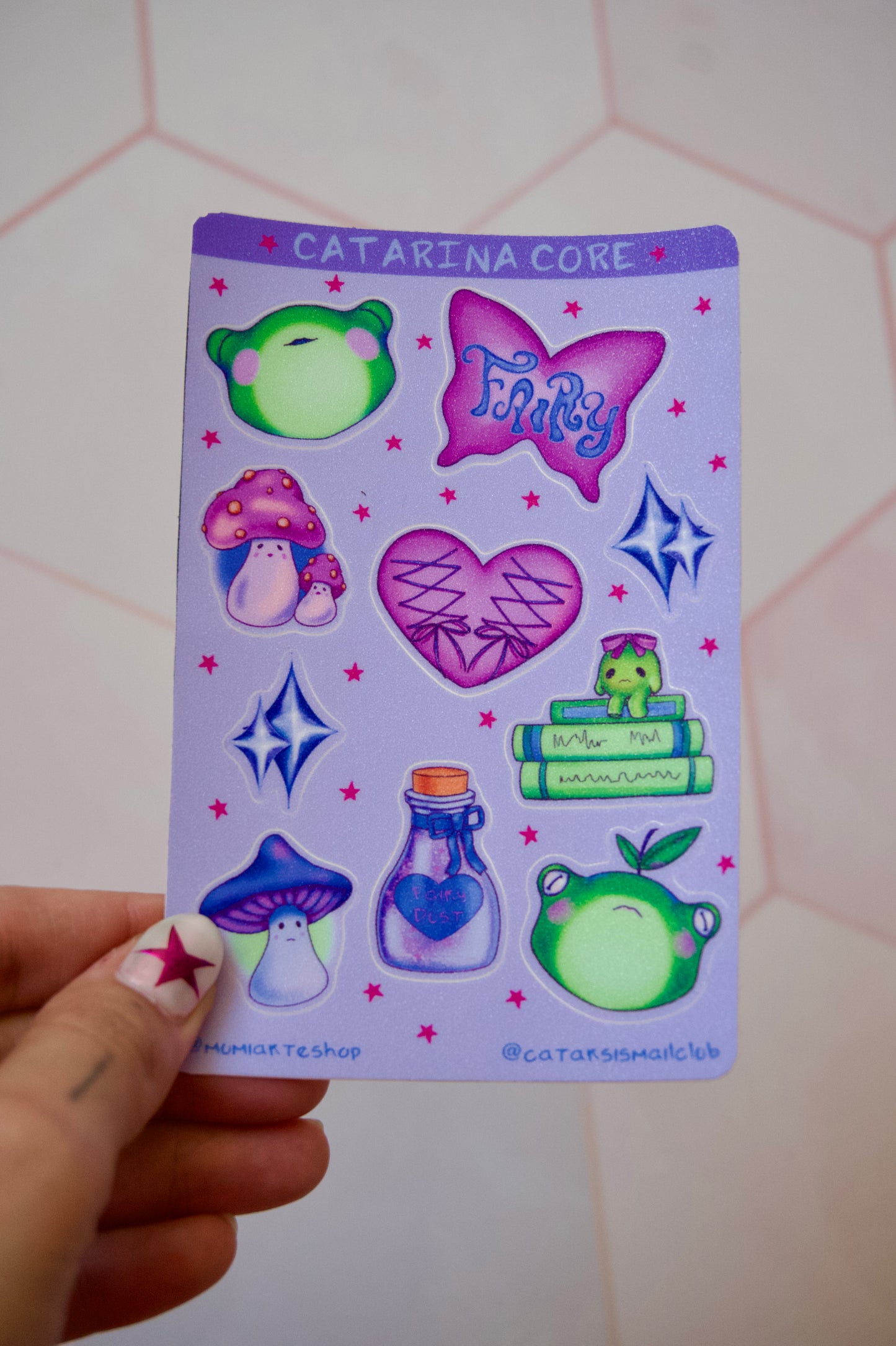 Catarina Stickersheet