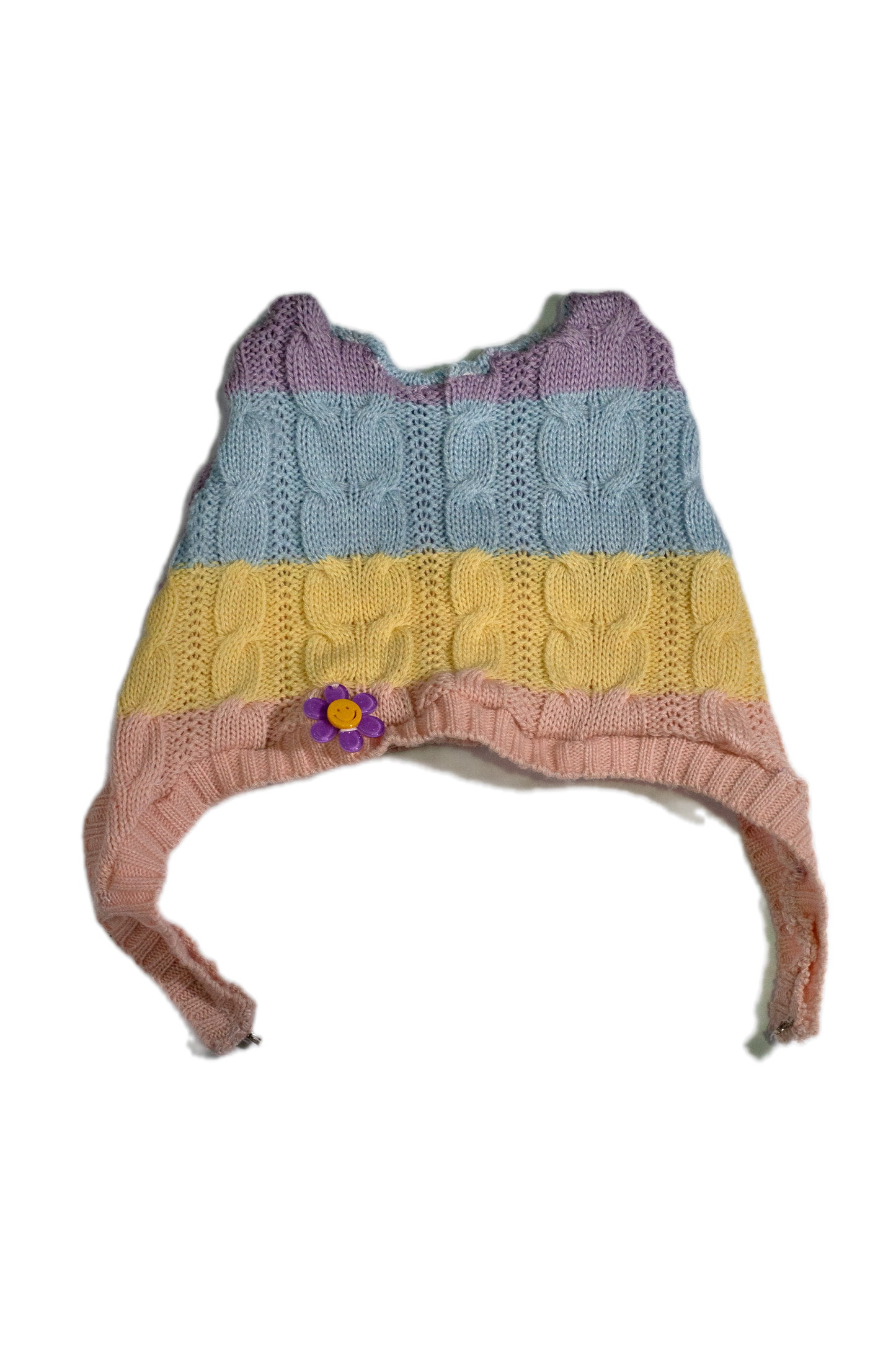 Gorro pastel con orejitas