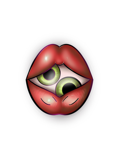 Separador labios rojos