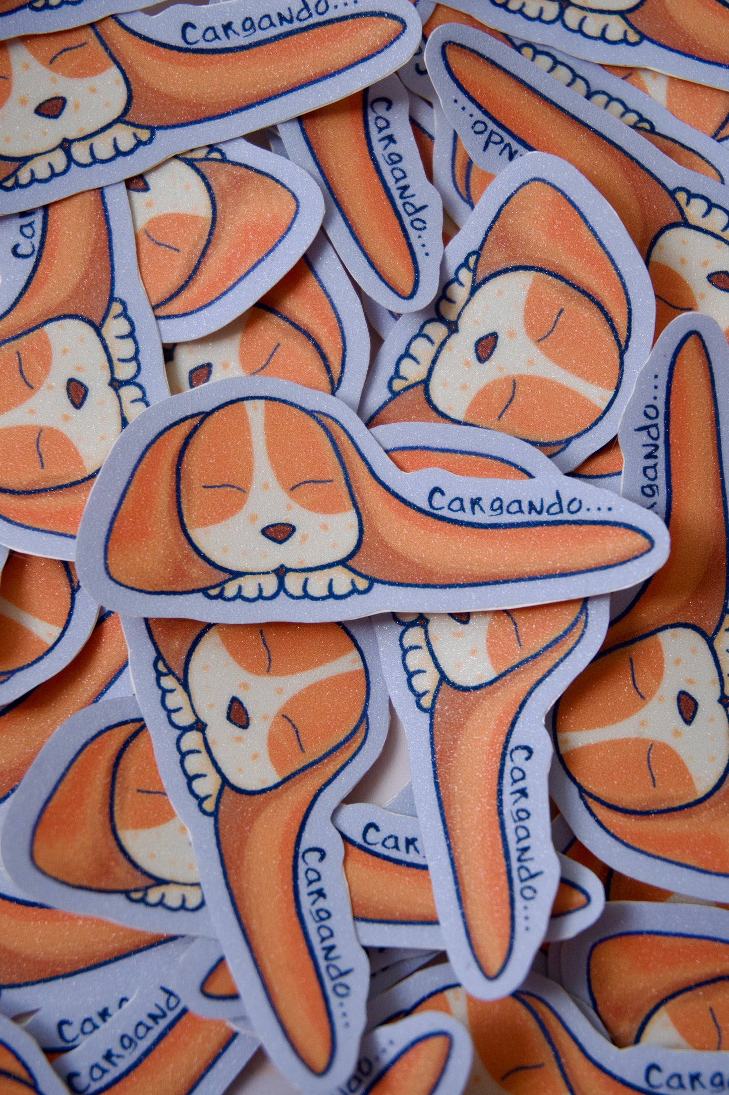 Sticker Cargando