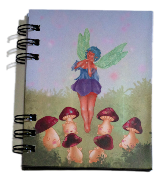 Libreta hada del bosque