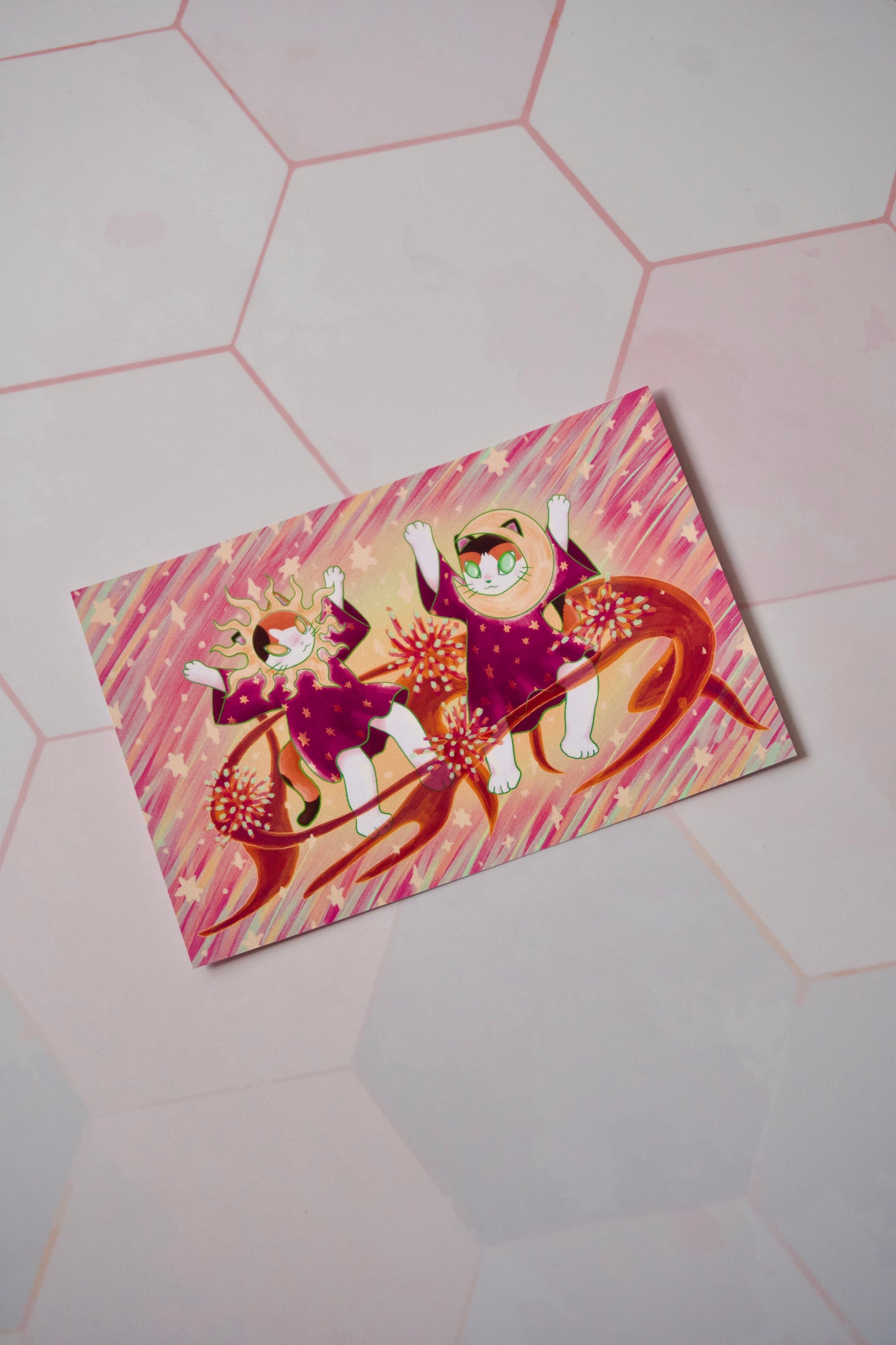 Print Momo y Appa baile galáctico